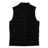 modarar Erkek Dar Kesim Karbon Deri Siyah Şişme Yelek RAR01234 Siyah 2XL