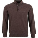 Modarar Erkek Kazak Normal Kesim Yakalı Kahverengi RAR01397 - 3XL