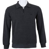 Modarar Erkek Kazak Yarım Fermuarlı Füme Renk RAR01372 - 2XL