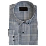 modarar Erkek Normal Kesim Büyük Beden Gömlek RAR01189 Mavi 2XL