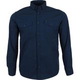 Modarar Erkek Spor Gömlek Çift Cepli Dar Kesim RAR01413 - XL - Lacivert