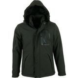 Modarar RAR01363 Su ve Rüzgar Geçirmez Softshell Haki Erkek Mont