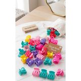 ModaRESSO 90'lar Retro Karışık 2 Adet Renkli Mini Mandal Toka Seti - 3.5 cm Boyut Bebek ve Çocuk Saç Aksesuar