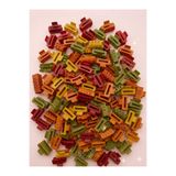 ModaRESSO Karışık 3 Adet Set Renkli Mandal Toka- 4 cm Boyut Dikdörtgen Toka