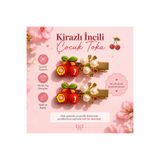 ModaRESSO Kız Çocuk 1 Adet Kiraz Pens Toka