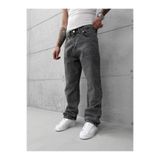 MODASAF Premium İmzalı Seri Baggy Pantolon – Koyu Gri Kar Kimyasal Bıyık 2002