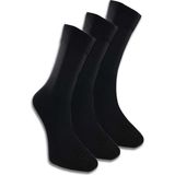 ModaSize 3 Adet Erkek Bambu Lastiği Sıkmayan Diyabetik Çorap - 40 - 45 - Çok Renkli