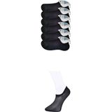 ModaSize Siyah Erkek Görünmez Çorap 6 Çift - 40 - 45 - Çok Renkli