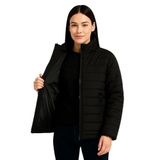 ModaSize(10969) Bomber Mont Ceket – Su Itici Kumaş, Kapitone Astarlı, Fermuarlı, Kışlık - Siyah-2XL-
