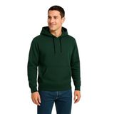 ModaSize(15274) Erkek Üç Iplik Kapüşonlu Kanguru Cepli Sweatshirt Hoodie - Haki-S-