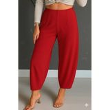 ModaSize(3933) Kadın Yüksek Bel Krep Pantolon-5XL-