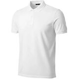 ModaSize(6715) Erkek Pike Kumaş Düğmeli Yaka Regular Fit Günlük Kısa Kol Tişört T-Shirt - Beyaz-M-