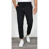 ModaSize(7013) Erkek Jogger Eşofman Altı Rahat Kalıp, Cepli, Lastikli Paça, Günlük Spor Pantolon - Siyah-M-