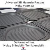 Modatools Fiat 500 Uyumlu 3D Havuzlu Universal Oto Paspas