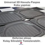 Modatools Hyundai Accent Era Uyumlu 3D Havuzlu Universal Oto Paspas