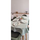 MODATU Masa örtüsü takımı / güpürlü / 6 kişilik/ küf yeşili
