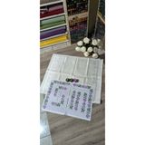 MODATU Seccade işleme kiti / tek renk mor gül