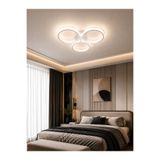 Modavize ARES BEYAZ MODERN TASARIMLI 3LÜ LED PLAFONYER AVİZE -OTURMA ODASI - YATAK ODASI - GİYİNME ODASI - KORİDOR - MUTFAK Led Plafonyer Avize