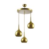 Modavize BELLA MODERN Salon - Mutfak - Cafe METAL SIVAMA SARKIT AVİZE GOLD 30 x 98