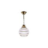 Modavize Gold detaylı Camlı Tekli (15 cm çap) Avize NoColor-d1697b53