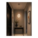 Modavize Lilyum Modern Tasarım Krom 3 Renk (Sarı Günışığı Ve Beyaz) - Ledli Banyo - Mutfak - Salon Ledli Sarkıt