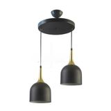 Modavize REINA MODERN Salon - Mutfak - Cafe TASARIM METAL BAŞLIK TEKLİ İKİLİ ÜÇLÜ SIRALI AVİZE TURKU 30 x 90