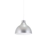 Modavize RİMA MODERN Salon - Mutfak - Cafe METAL SIVAMA RENKLİ TEKLİ SARKIT AVİZE (ÇAP 20CM) GRİ 100 x 18