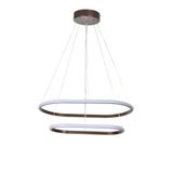 Modavize Stil Modern Tasarım Yatak Odası - Salon - Mutfak Renk Beyaz Ledli 2 Li Led Avize