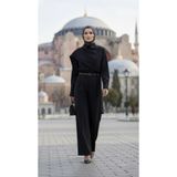 Modayakamoz Kadın Modern Tesettür İkili Takım - Bluz ve Pantolon - Düğün&Bayram Elbisesi