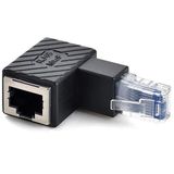 MODDESTORE 3752 Rj45 Dişi Erkek 90 Derece Cat İnternet Ethernet Kablo Uç Çevirici Adaptör Dişi Erkek Rj45 Cat5 Cat6 Cat7 uyumlu 90 derece çevirici dönüştürücü adaptör.