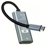 MODDESTORE Type-C to HDMI Kablo, 4K 30Hz Yüksek Hızlı, USB C to HDMI Görüntü Aktarım Kablo ZR859