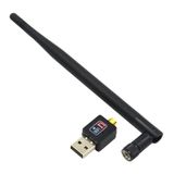 MODDESTORE Wifi Adaptörü 300Mbps 802.11n/g/b USB2.0 Masaüstü Dizüstü PC için Windows MAC Linux Destekler
