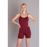 moddosa fashion Toparlayıcı Likralı Yoga Fitness Plaj Giyime Uygun Şortlu Askılı Spor Tulum