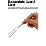 Mode Cool 6 Adet Paslanmaz Çelik Mini El Çırpıcısı – Dayanıklı, Kaymaz Saplı, Pratik Yumurta ve Sos Çırpıcı