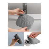 Mode Cool Koku ve Böcek Önleyici Silikon Gider Tıpası – Banyo, Mutfak, Lavabo ve Balkon İçin Kapak (Gri)