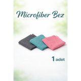 Mode Cool Mikrofiber Bez – Yüksek Emicilikli Çok Amaçlı Temizlik Bezi (1 Adet, Karışık Renk) 20*20cm