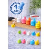 Mode Cool Mini Başparmak Kablo Tutucu – Yapışkanlı Duvar Düzenleyici (1 adet)
