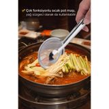 Mode Cool Paslanmaz Çelik Kevgir Maşa – Yağ Süzücü Kızartma Maşası