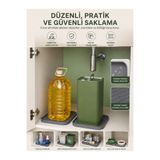 Mode Cool Sızdırmaz Koruyucu Altlık | Kaymaz Çok Amaçlı Dolap İçi Düzenleyici Tepsi | Evye Altı, Mutfak ve Banyo Kullanımı