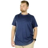 Mode XL 20031 İndigo Bisiklet Yaka Basic Erkek T-shirt