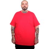 Mode XL 20031 Kırmızı Bisiklet Yaka Basic Erkek T-shirt