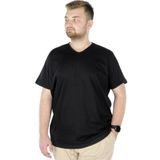 Mode XL 20032 Siyah V Yaka Erkek T-Shirt