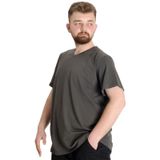 Mode XL 20150 Haki V Yaka Erkek T-shirt