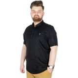 Mode XL 20387 Siyah Hakim Yaka Erkek T-Shirt