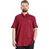 Mode XL 20393 Bordo Keten Likralı Erkek Gömlek