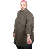 Mode XL 20396 Haki Uzun Kollu Keten Erkek Gömlek