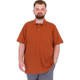Mode XL 20552 Tarçın Cepli Klasik Pike Polo Yaka Erkek T-Shirt