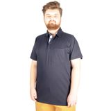 Mode XL 20554 Lycra Pike MD Lacivert Erkek T-shirt