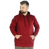 Mode XL 20562 Bordo Erkek Sweatshirt
