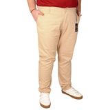 Mode XL 20850 Milano Bej Keten Erkek Pantolon